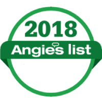 The 2018 angies list super service award transparent logo